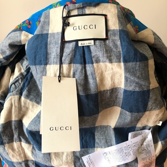 GUCCI runway jacket bouquet on velvet - Picture 8 of 8